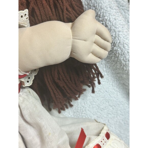 Vintage Little People Soft Sculpture Doll Brunette Handmade (Not Cabbage patch) - Picture 4 of 16